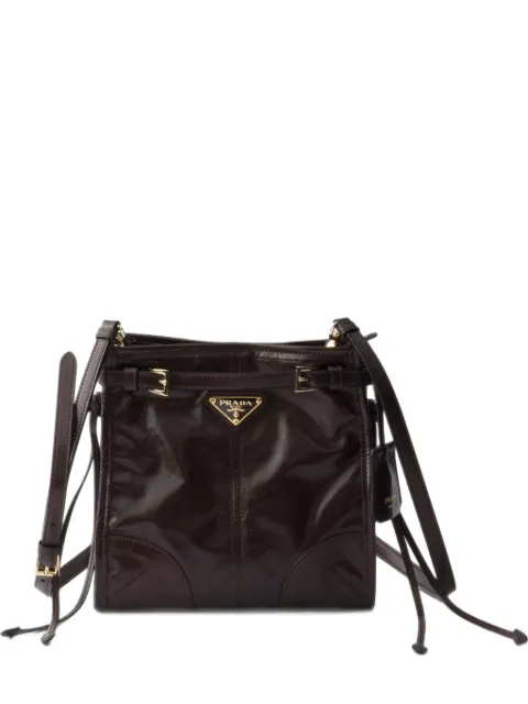 Prada Bonnie leather mini shoulder bag