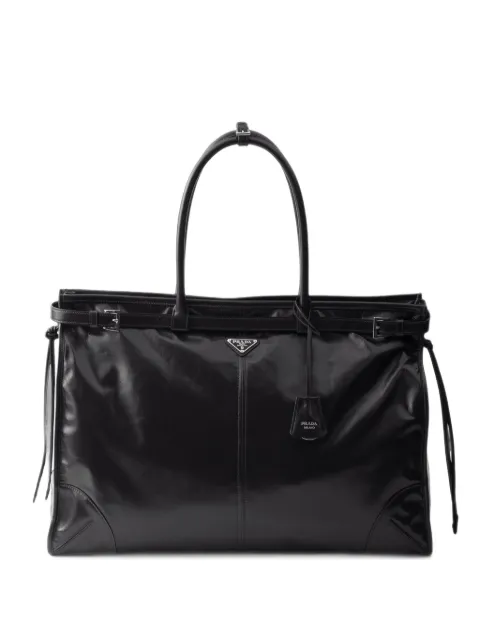 Prada Prada Bonnie leather tote bag