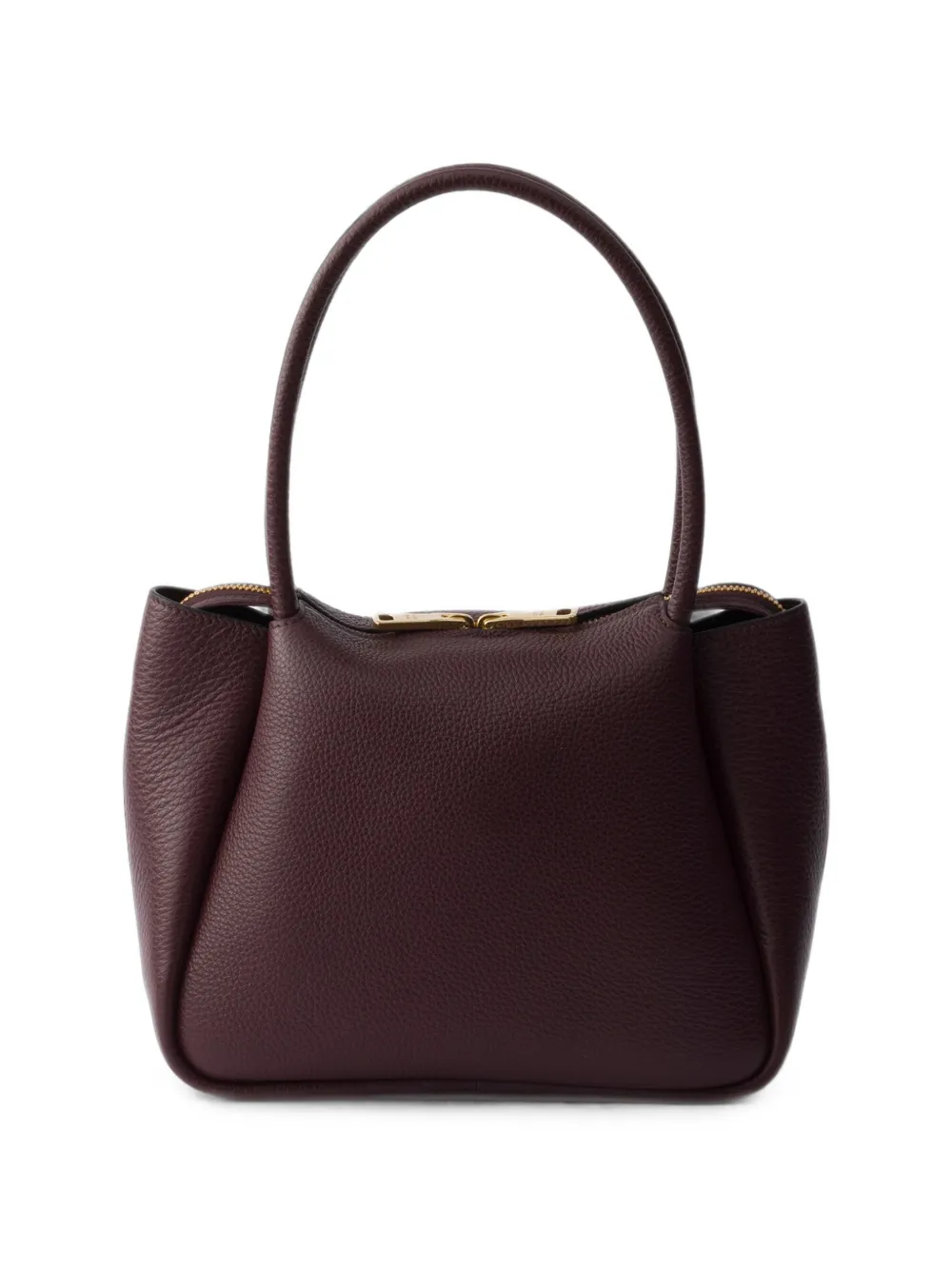 Prada Liaison kleine leren handtas Rood