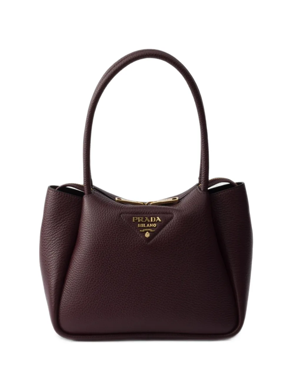Prada Liaison small leather handbag - Rosso