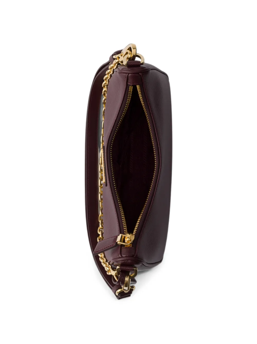 Prada Re-Edition schoudertas van saffiano leer Rood