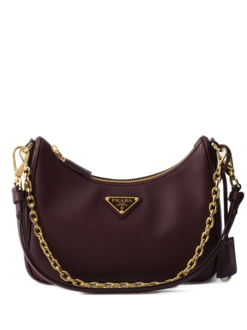 Prada Re-Edition mini Saffiano leather bag - Rosso