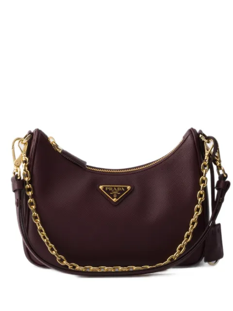 Prada Mini Re-Edition Tasche aus Saffiano-Leder