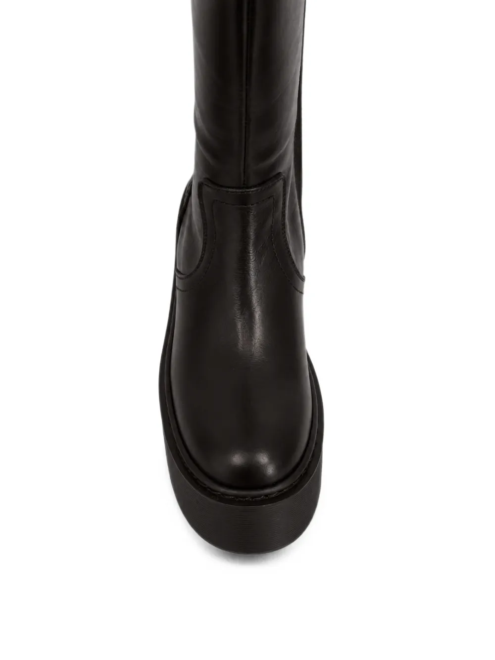 Vic Matie Xavier platform wedge boots Bruin