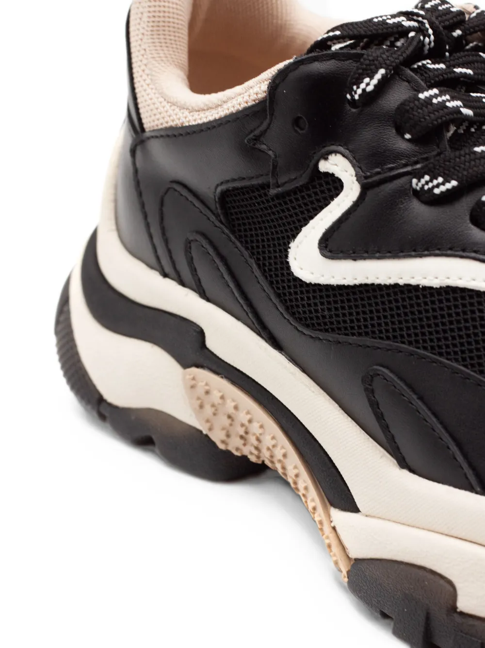 Ash Addict 03 panelled sneakers Zwart