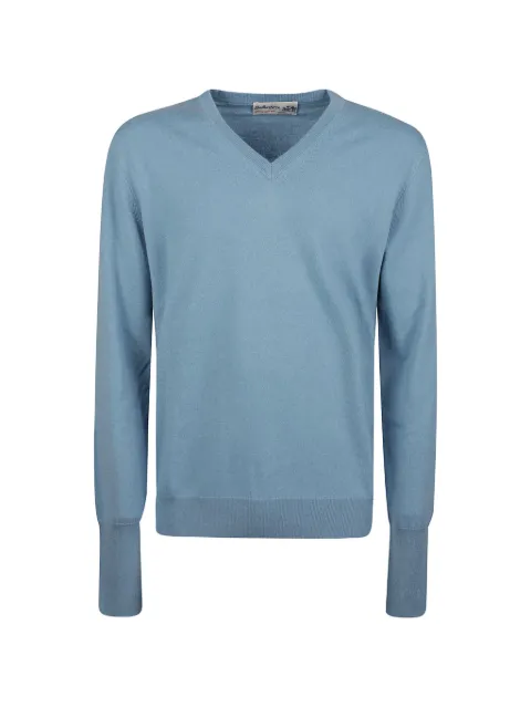 Ballantyne V-neck cashmere sweater