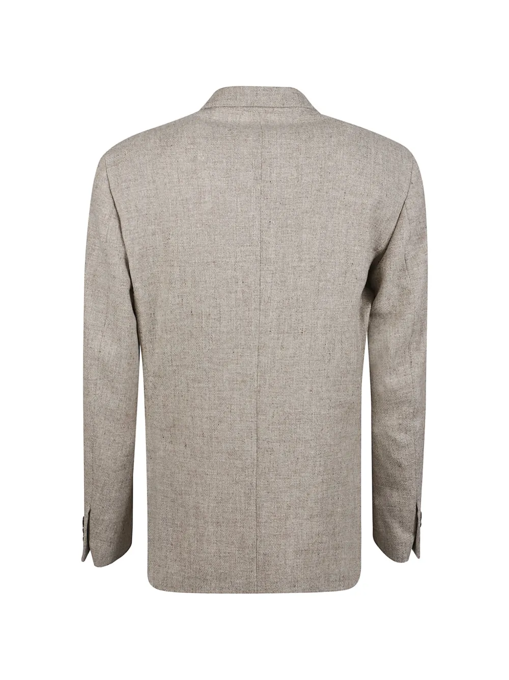 Lardini Wollen blazer met dubbele rij knopen Beige