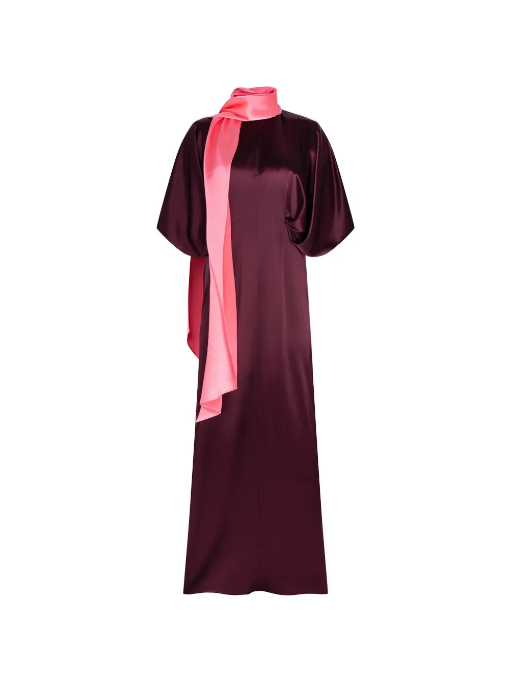 Roksanda Sami scarf-detail maxi dress - Violett