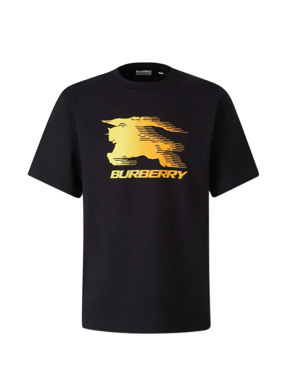 Burberry logo-print T-shirt Zwart