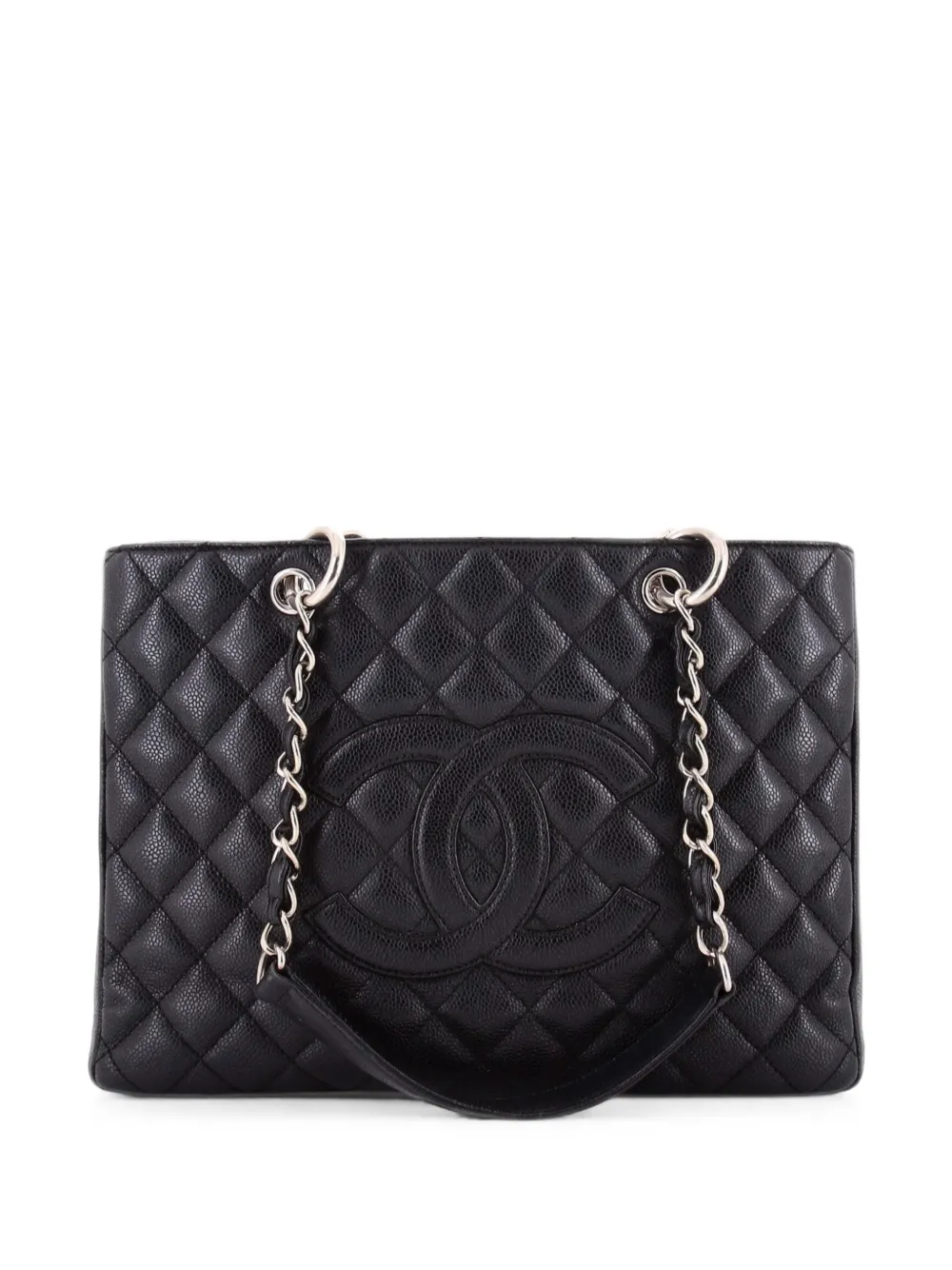 CHANEL Pre-Owned Grand Shopping Quilted Caviar tote bag - Schwarz