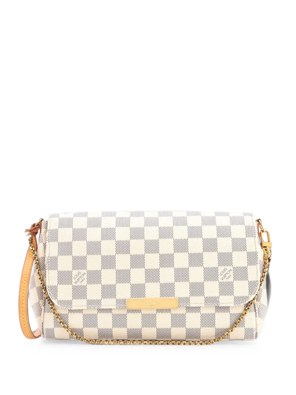 Louis Vuitton Pre-Owned Favorite Damier MM Umhängetasche - Weiß