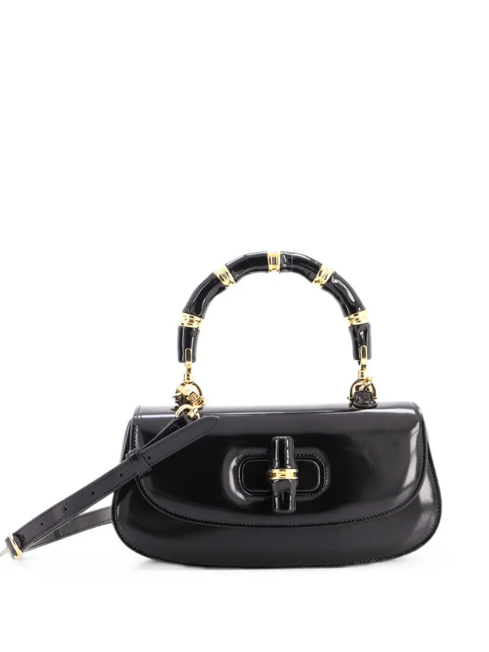 Gucci Pre-Owned Borsa a tracolla media - Nero