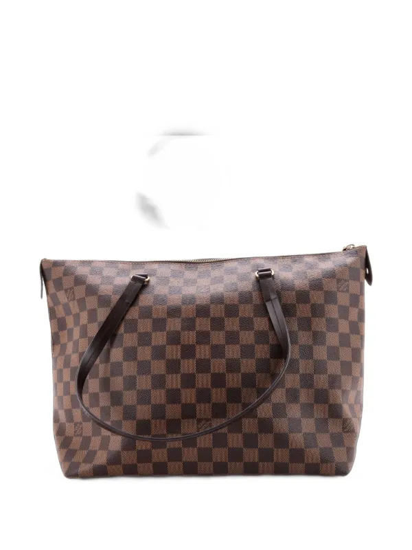 ルイヴィトン　LV LOUIS VUITTON イエナMM ダミエ　美品 Louis Vuitton Pre-Owned イエナ トート ダミエ MM ショルダーバッグ