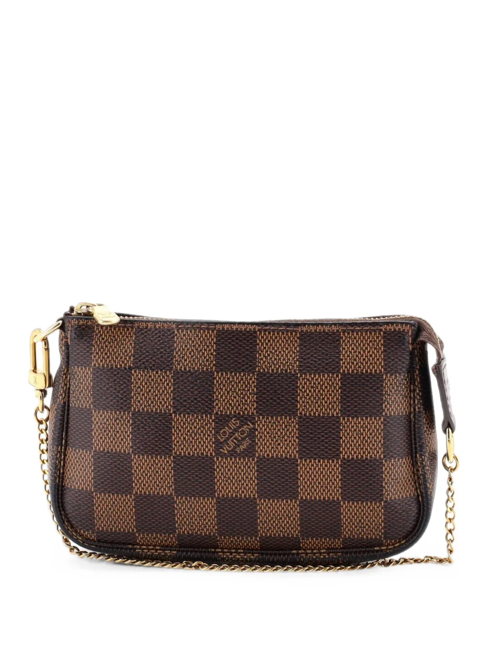 Louis Vuitton Pre-Owned Clutch Pochette Accessoires mini Damier - Marrone