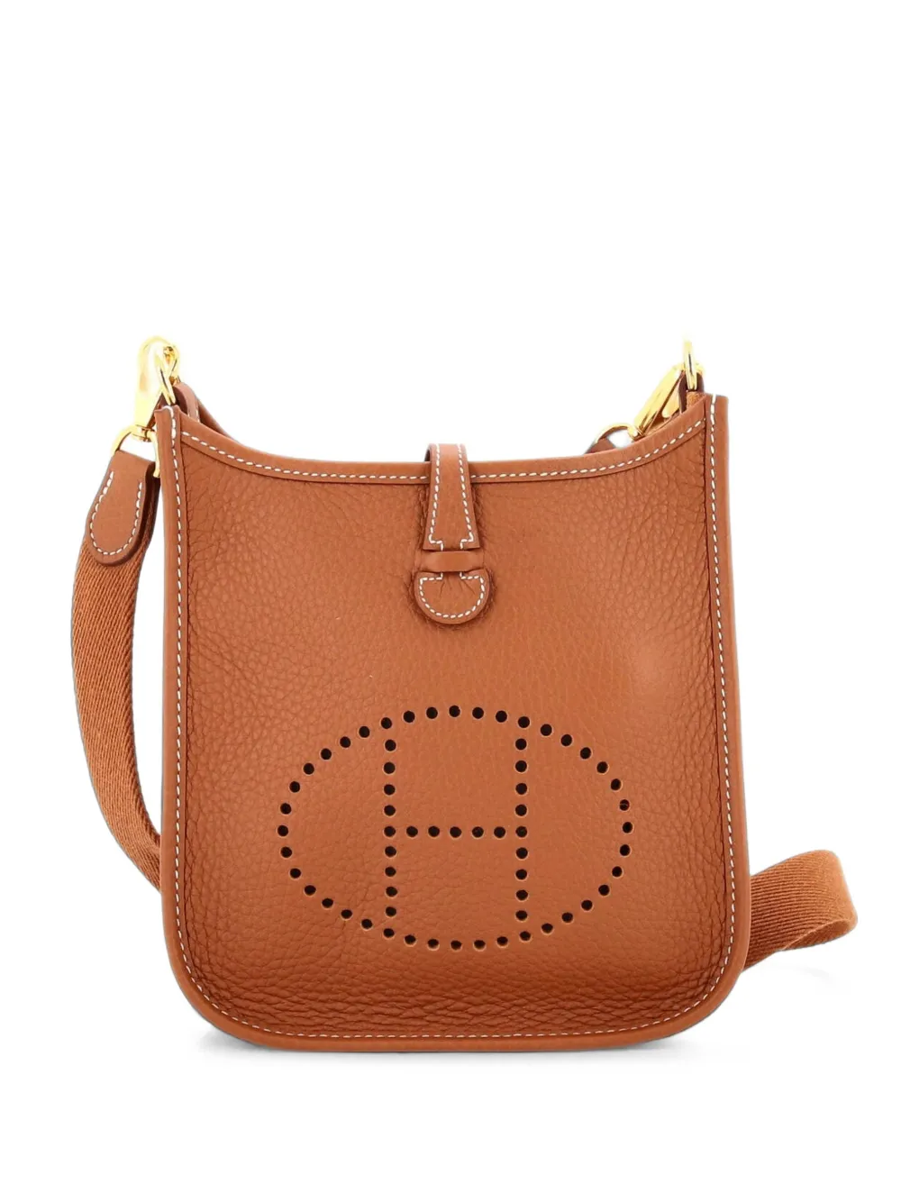 Hermès Pre-Owned Evelyne Gen III Clemence TPM Umhängetasche - Braun