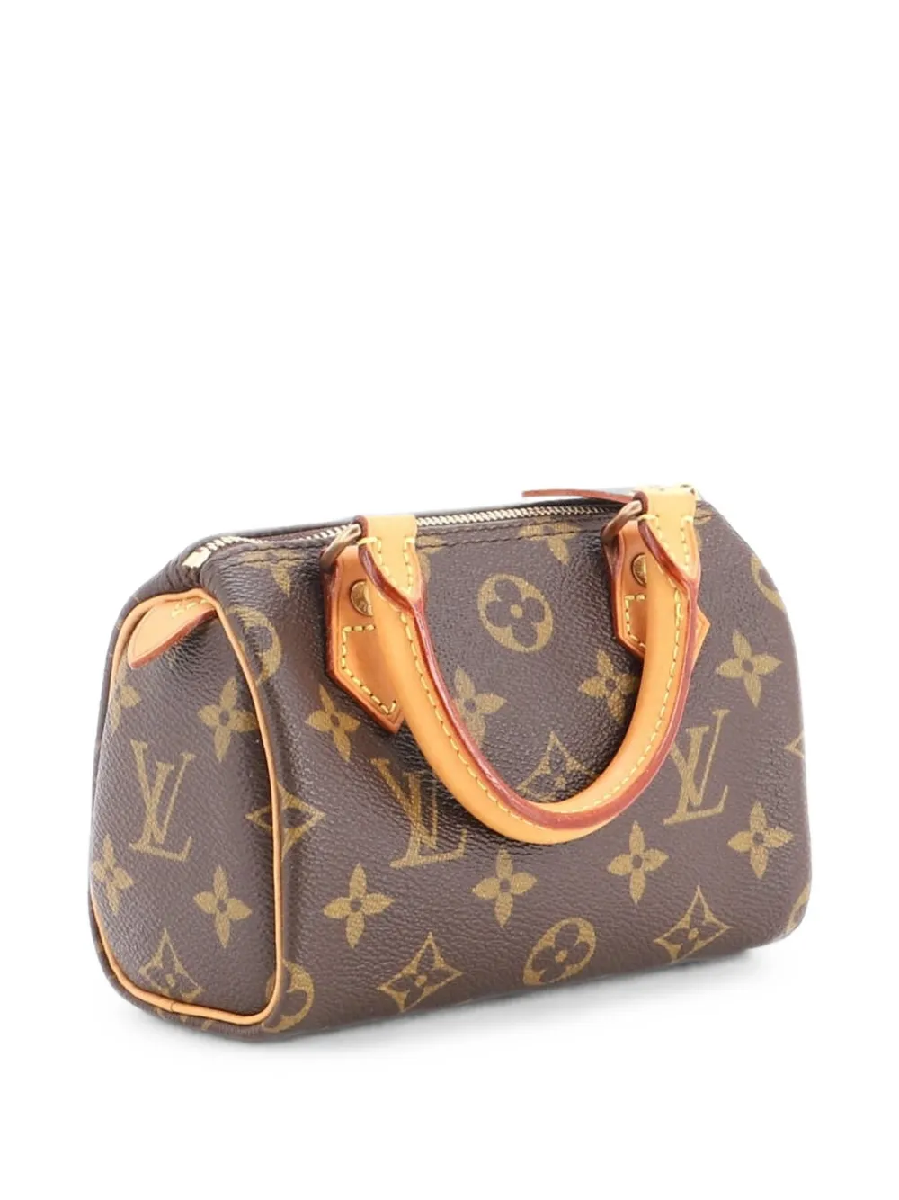 Louis Vuitton Pre-Owned Speedy Mini HL Handbag Monogram Canvas satchel - Braun