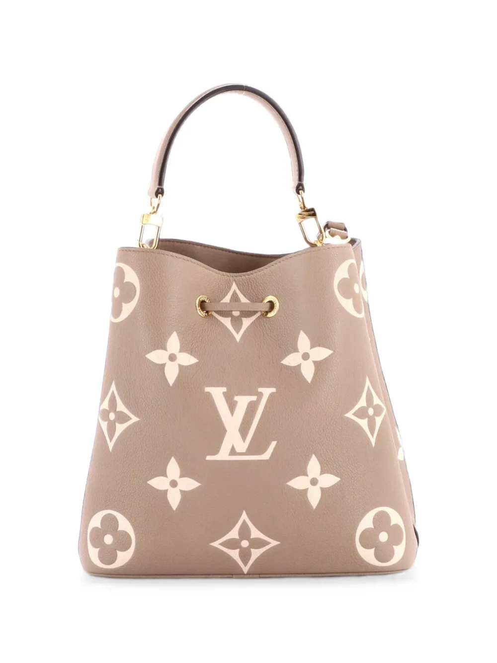Louis Vuitton Pre-Owned NeoNoe Handbag Bicolor Monogram Empreinte Giant MM bucket bag - Toni neutri