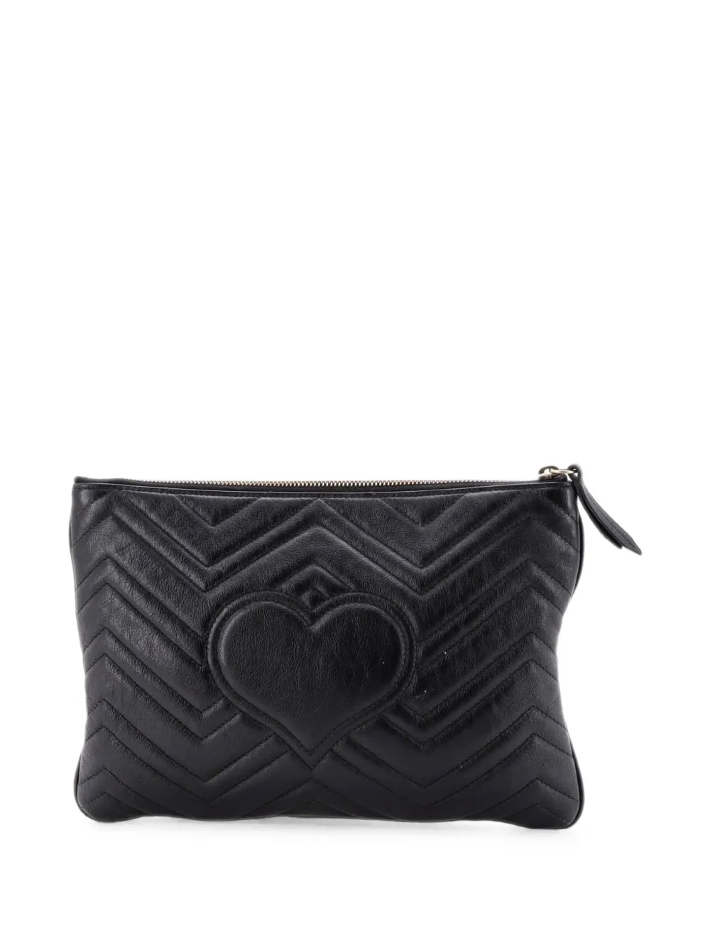 Gucci Pre-Owned GG Marmont Matelasse Leather Small clutch bag - Schwarz