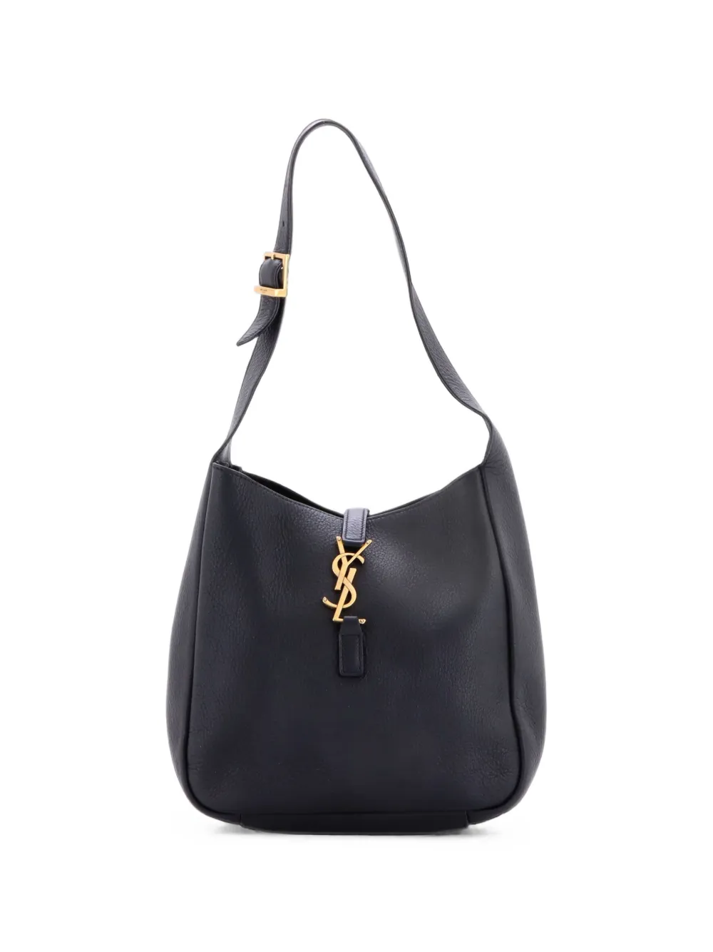Saint Laurent Pre-Owned Le 5 a 7 Supple Leather Small hobo bag - Schwarz