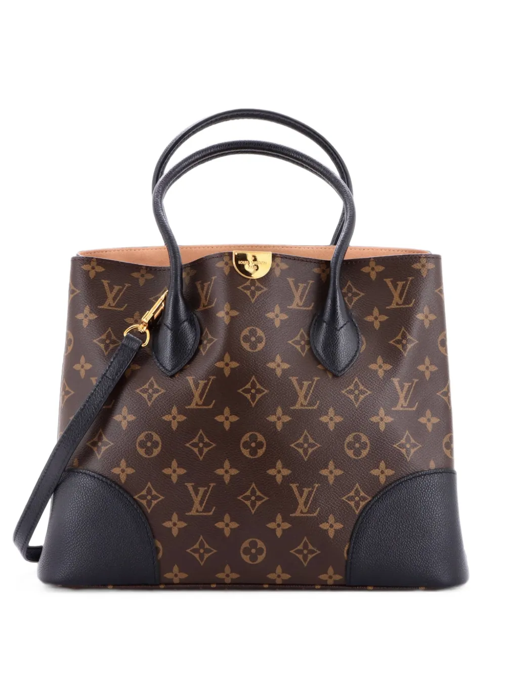 Louis Vuitton Pre-Owned Flandrin Tote Bag aus Canvas und Leder - Schwarz