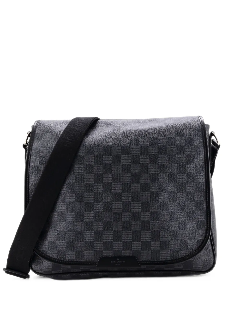 Louis Vuitton Pre-Owned Daniel Messenger Bag Damier Graphite MM crossbody bag - Nero