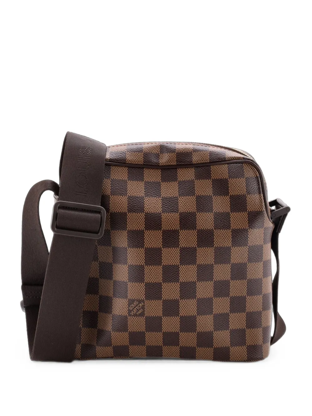 Louis Vuitton Pre-Owned Borsa a tracolla Olav PM Damier - Marrone