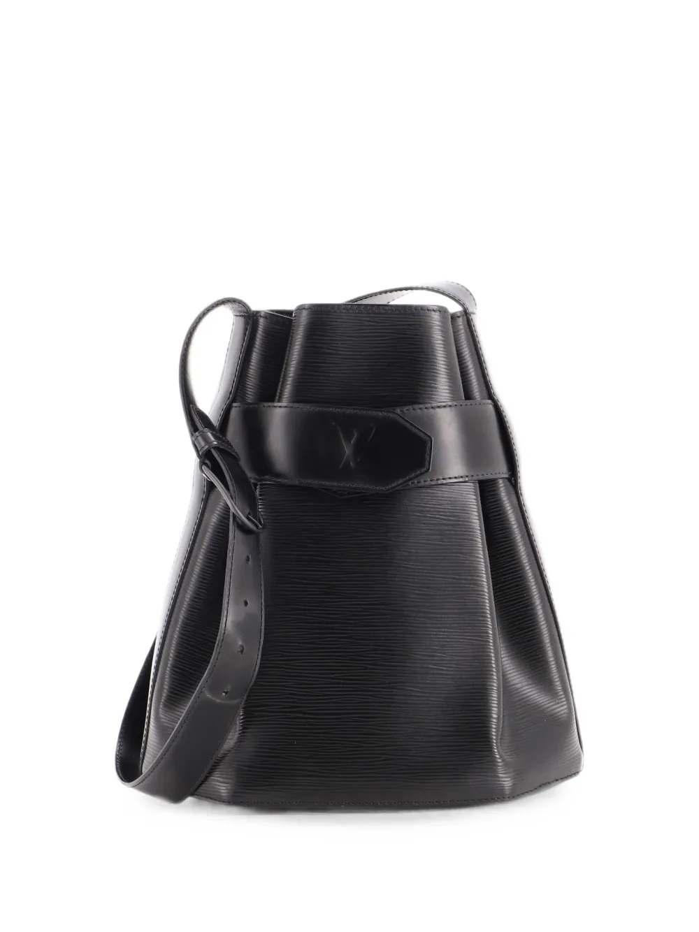 Louis Vuitton Pre-Owned Vintage Sac d'Epaule Handbag Epi Leather PM bucket bag - Schwarz