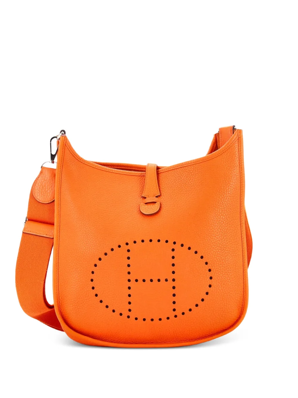 Hermès Pre-Owned Evelyne Bag Gen III Clemence PM crossbody bag - Arancione