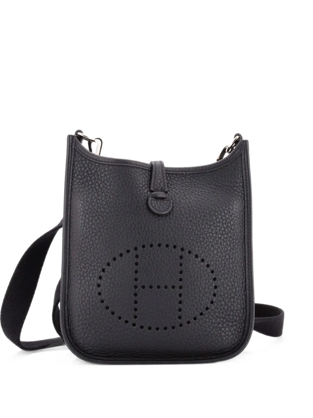 Hermès Pre-Owned Borsa a tracolla Evelyne Gen III TPM in pelle Clemence - Nero