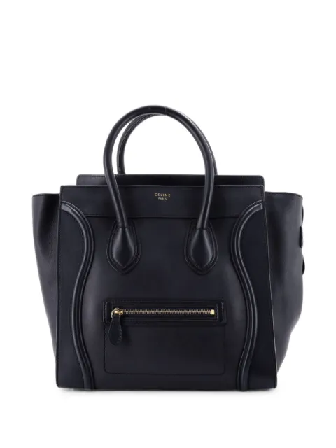 Celine Pre-Owned Luggage Bag Smooth Leather Mini tote bag
