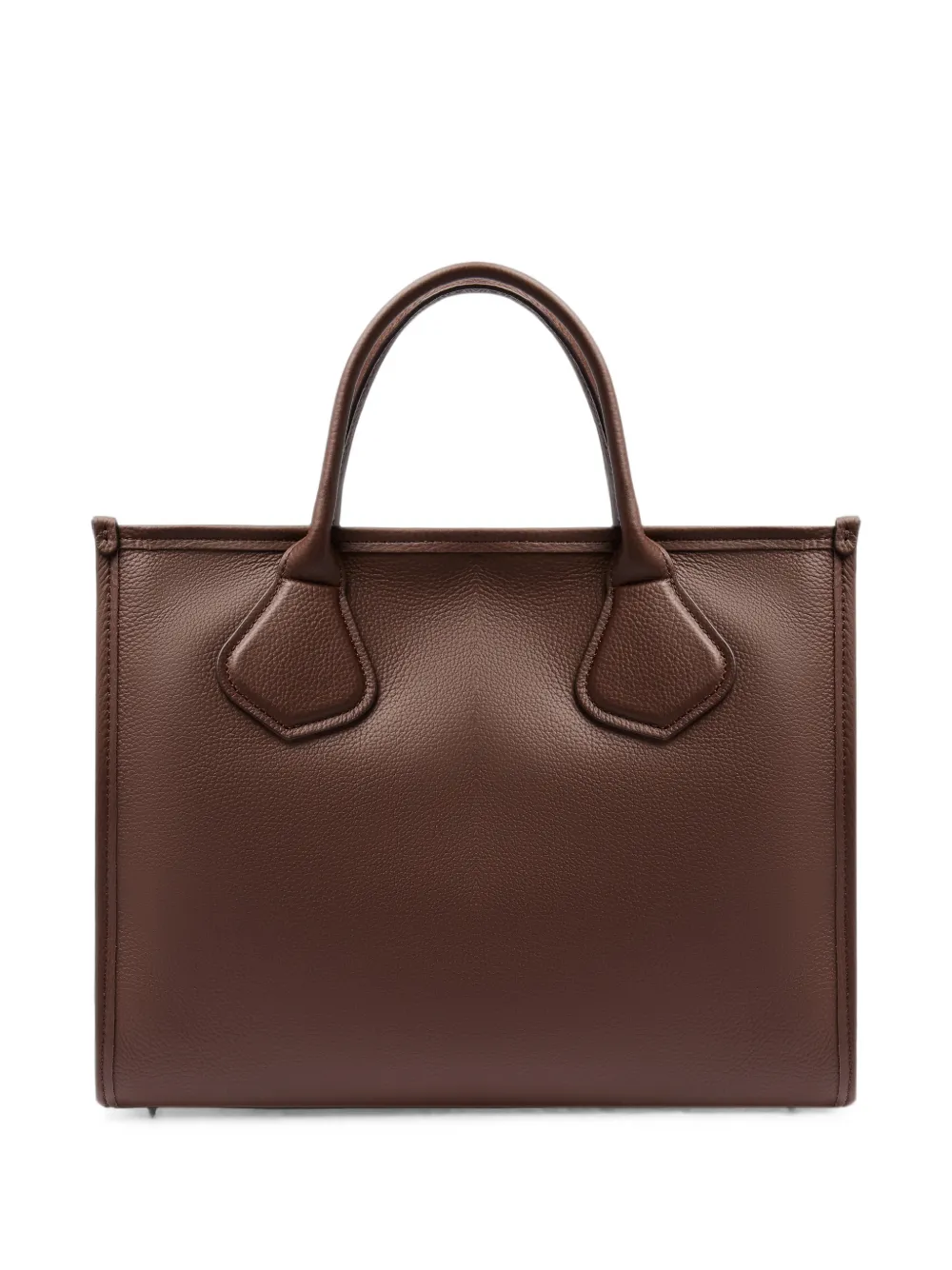 Lancel M Jour shopper van bewerkt leer Bruin