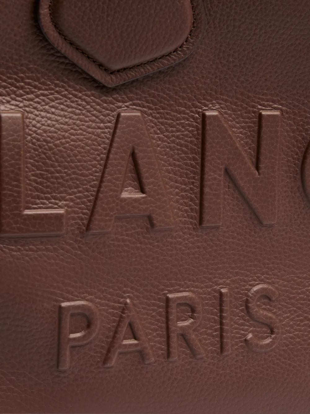 Lancel M Jour shopper van bewerkt leer Bruin