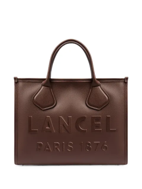 Lancel M Jour grained leather tote bag
