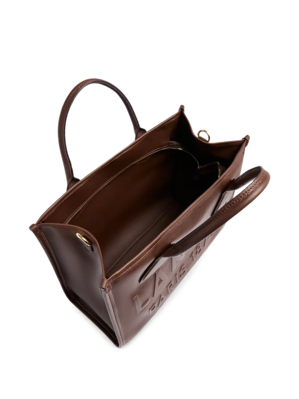 Lancel M Jour shopper van bewerkt leer Bruin