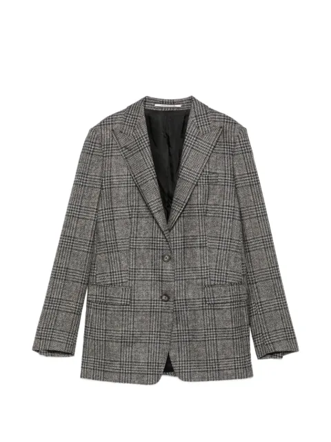 Tagliatore check blazer
