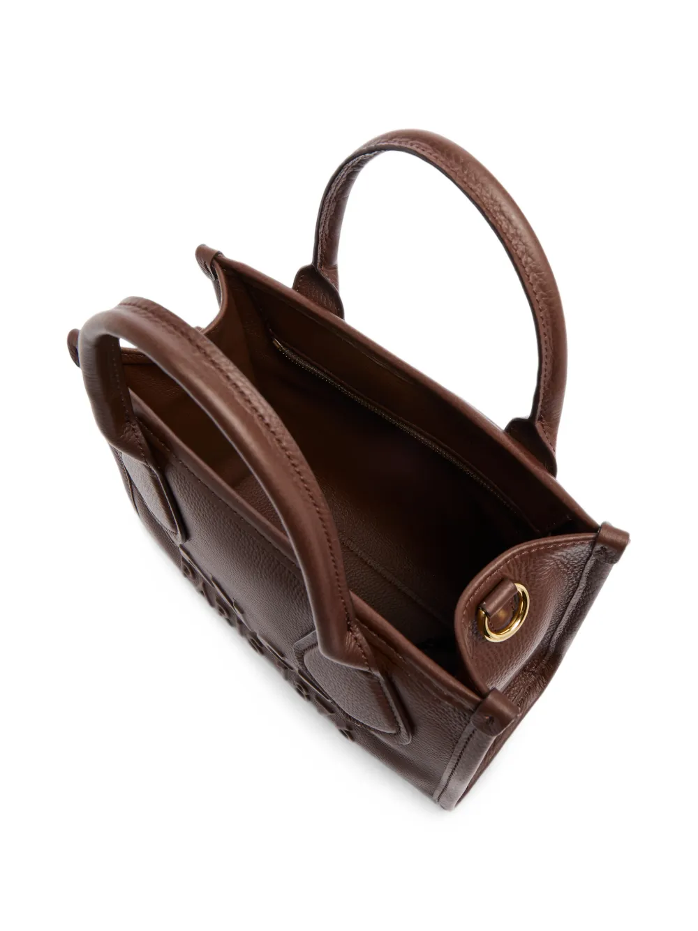 Lancel Mini Jour shopper van bewerkt leer Bruin