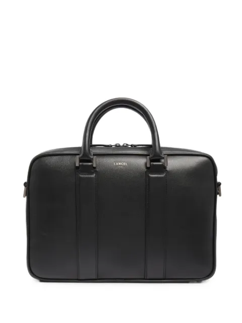 Lancel Edgard smooth-leather laptop bag