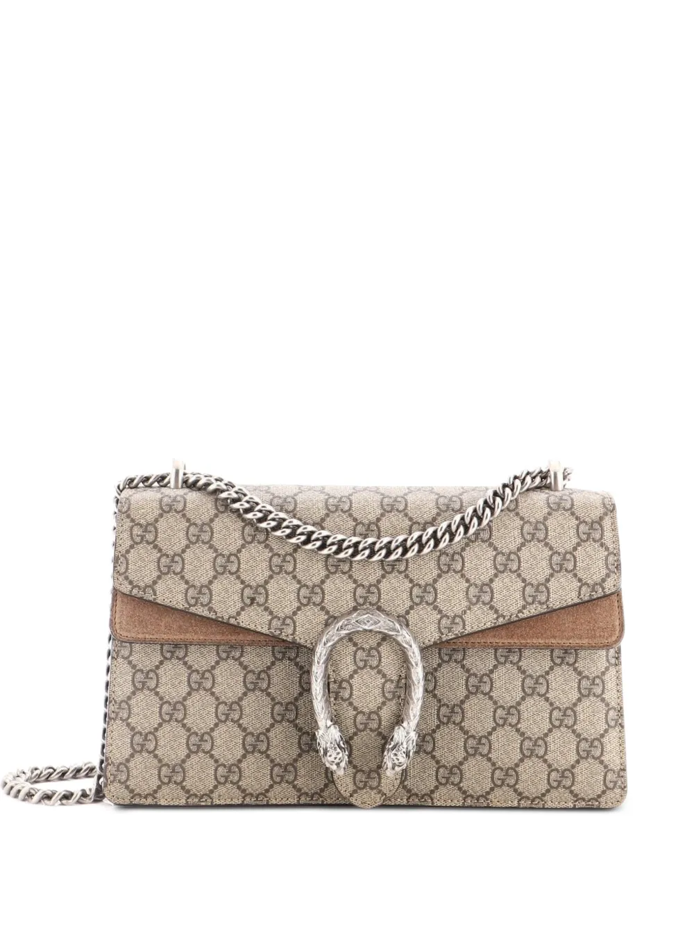 Gucci Pre-Owned Dionysus Bag GG Coated Canvas Small shoulder bag - Marrone