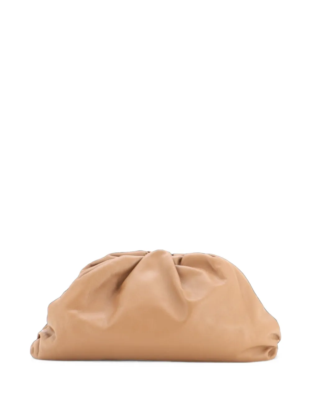 Bottega Veneta Pre-Owned Clutch The Pouch in pelle - Marrone