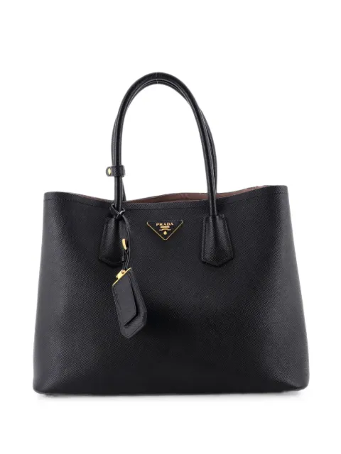 Prada Pre-Owned Cuir Double Saffiano Leather Medium tote bag