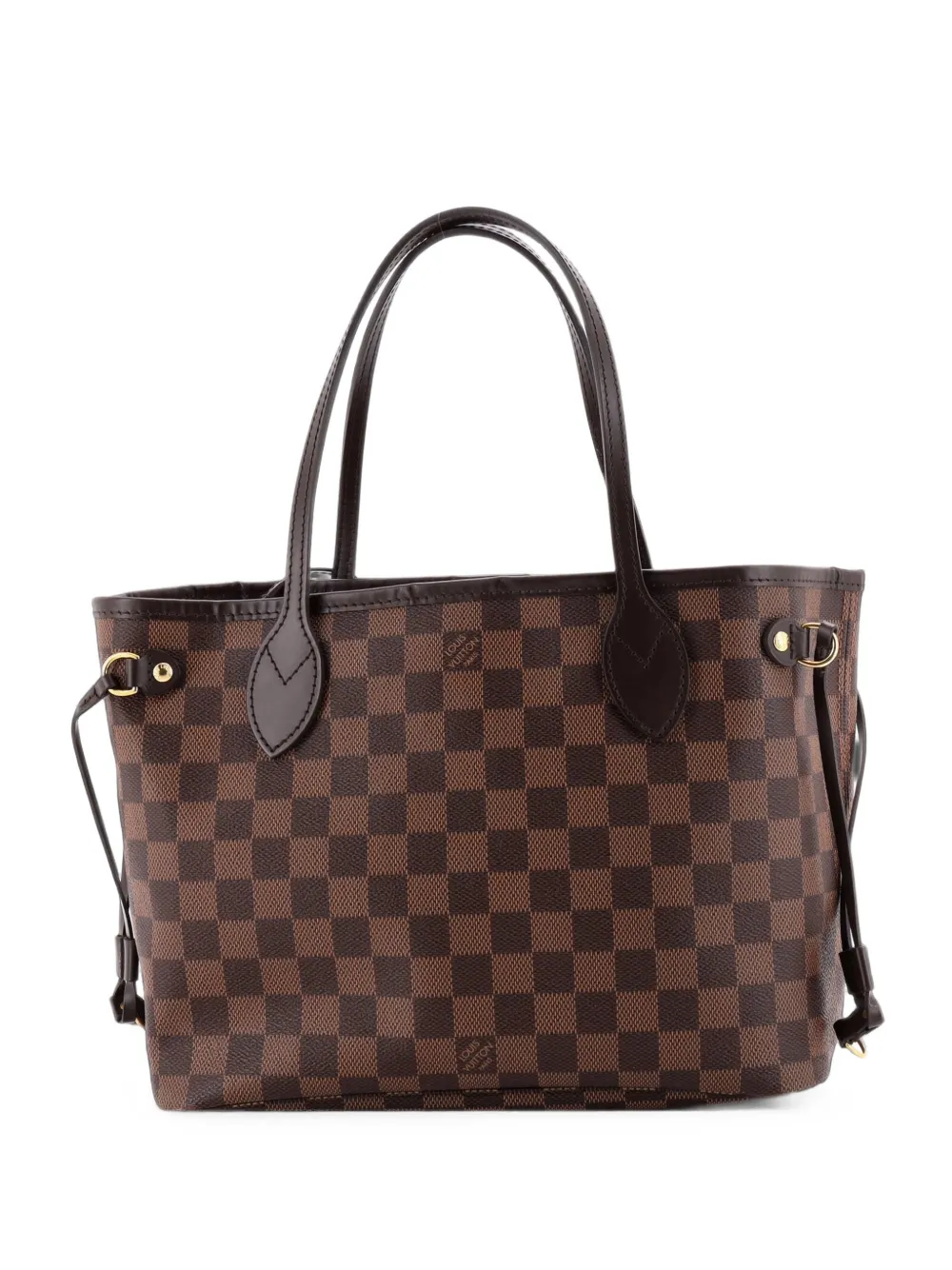 Louis Vuitton Pre-Owned Borsa tote Neverfull NM in tela Damier PM - Marrone