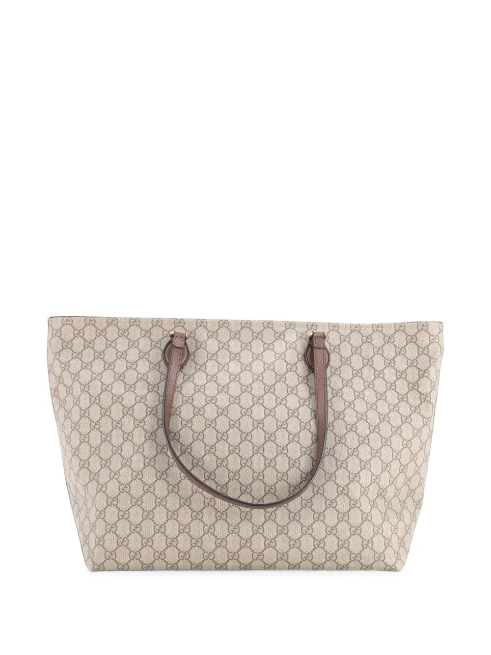 Gucci Pre-Owned Mittelgroßer Ophidia GG Grommet Canvas-Tote Bag - Braun
