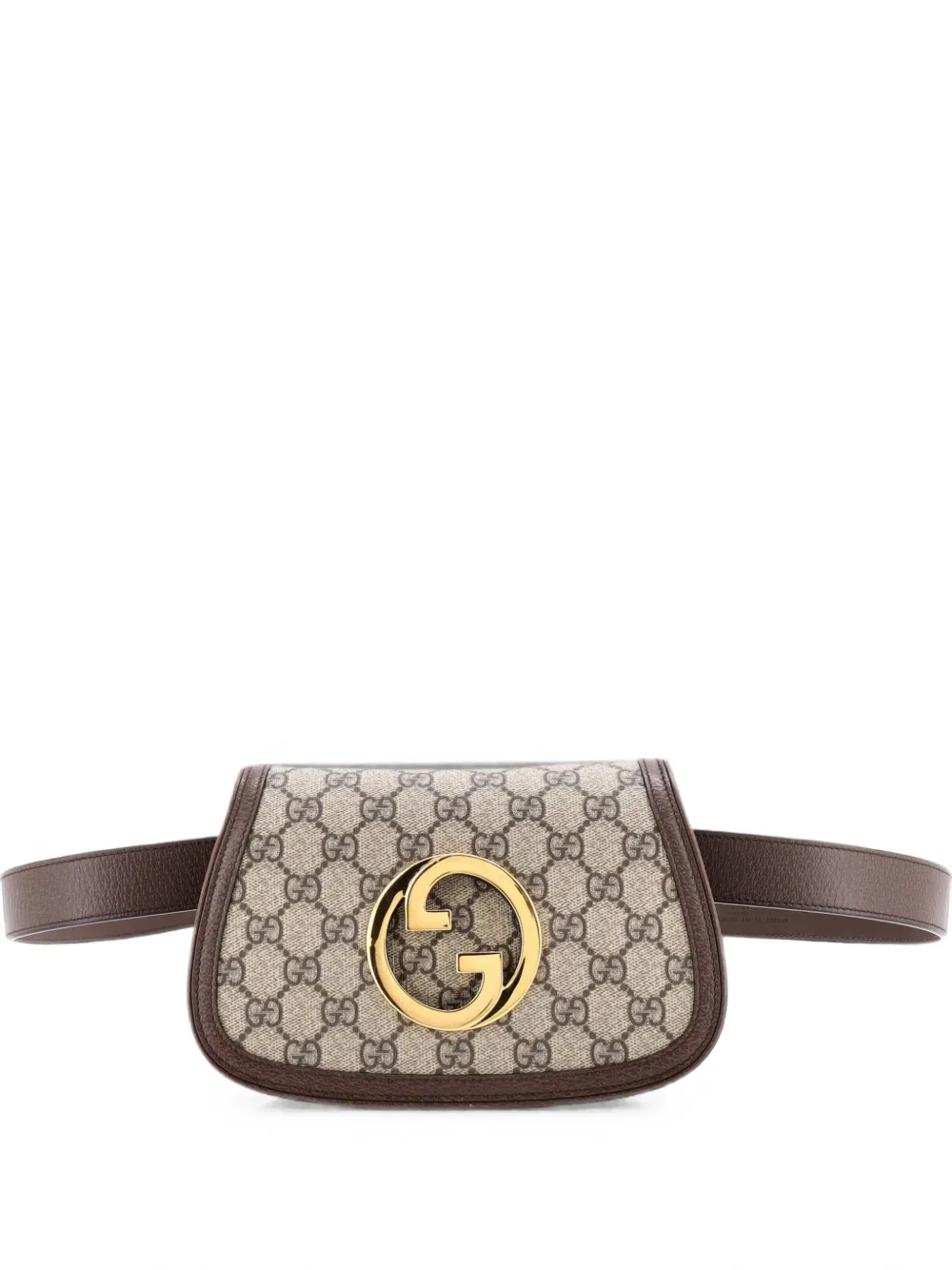 Gucci Pre-Owned Marsupio Blondie GG in tela cerata - Marrone