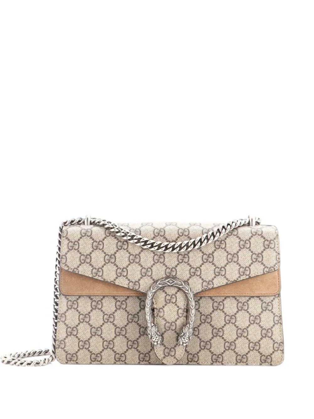 Gucci Pre-Owned Dionysus Bag GG Coated Canvas Small shoulder bag - Marrone