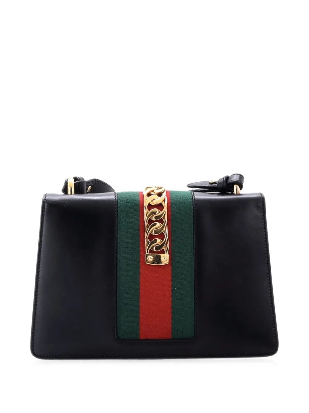 Gucci Pre-Owned Sylvie Leather Small shoulder bag - Schwarz