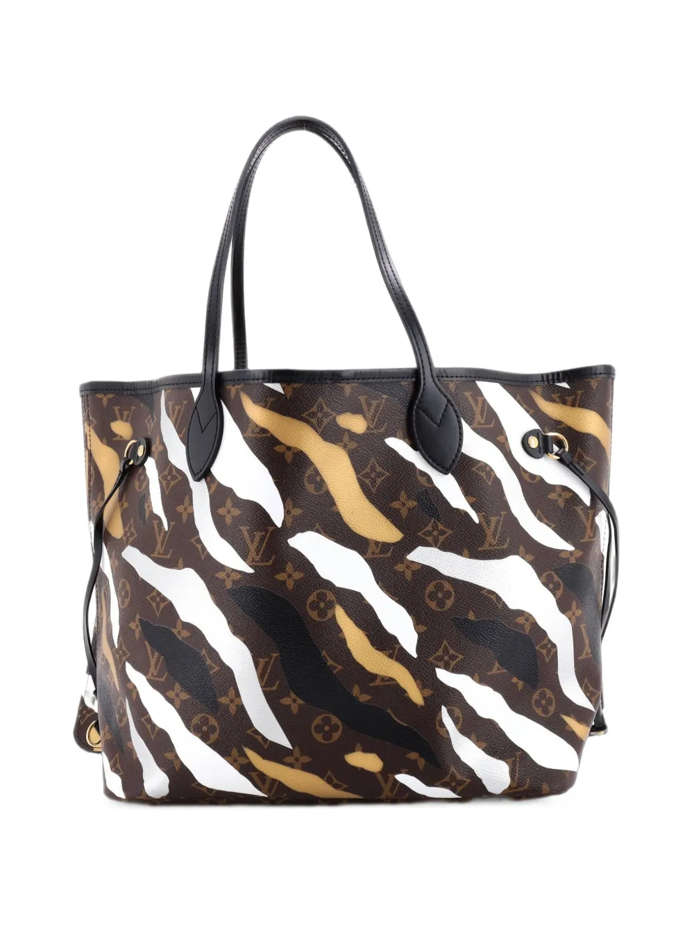 Louis Vuitton Pre-Owned Borsa tote Neverfull NM Limited Edition LOL League of Legends MM in tela con monogramma - Marrone