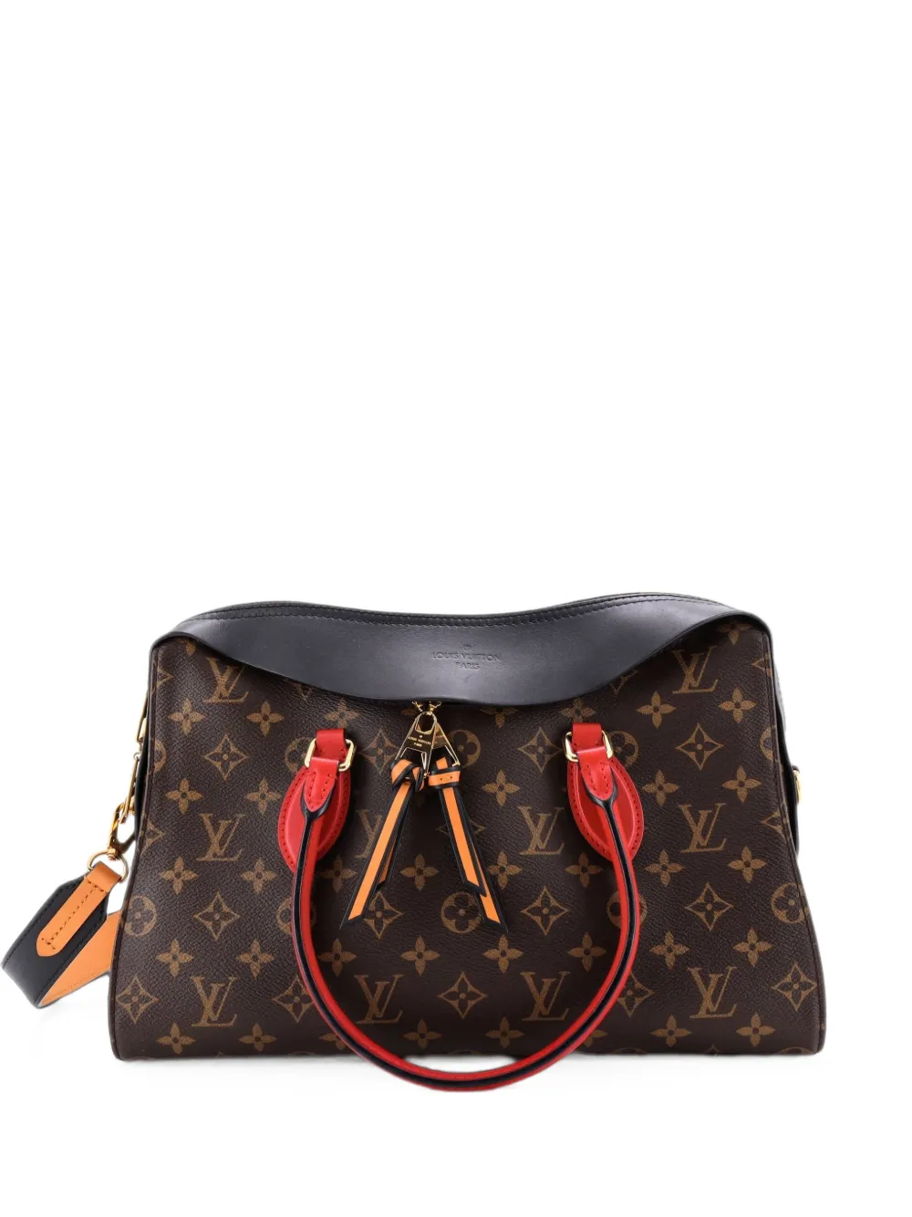 Louis Vuitton Pre-Owned Tuileries Monogram Canvas-Tasche mit Leder - Rot