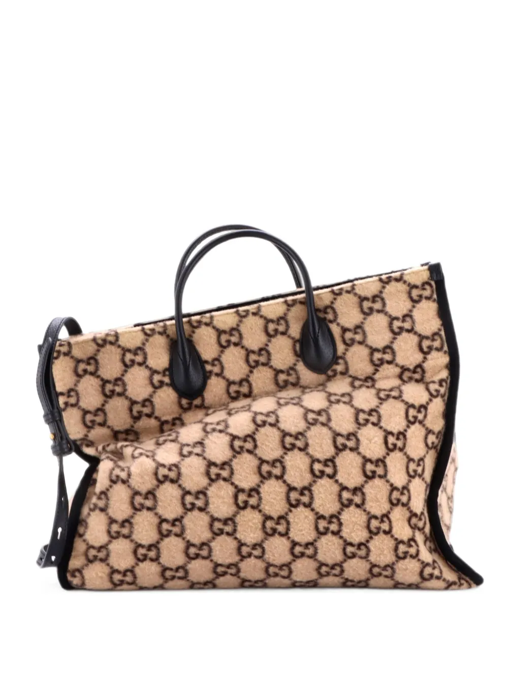Gucci Pre-Owned Große GG Tote Bag - Schwarz