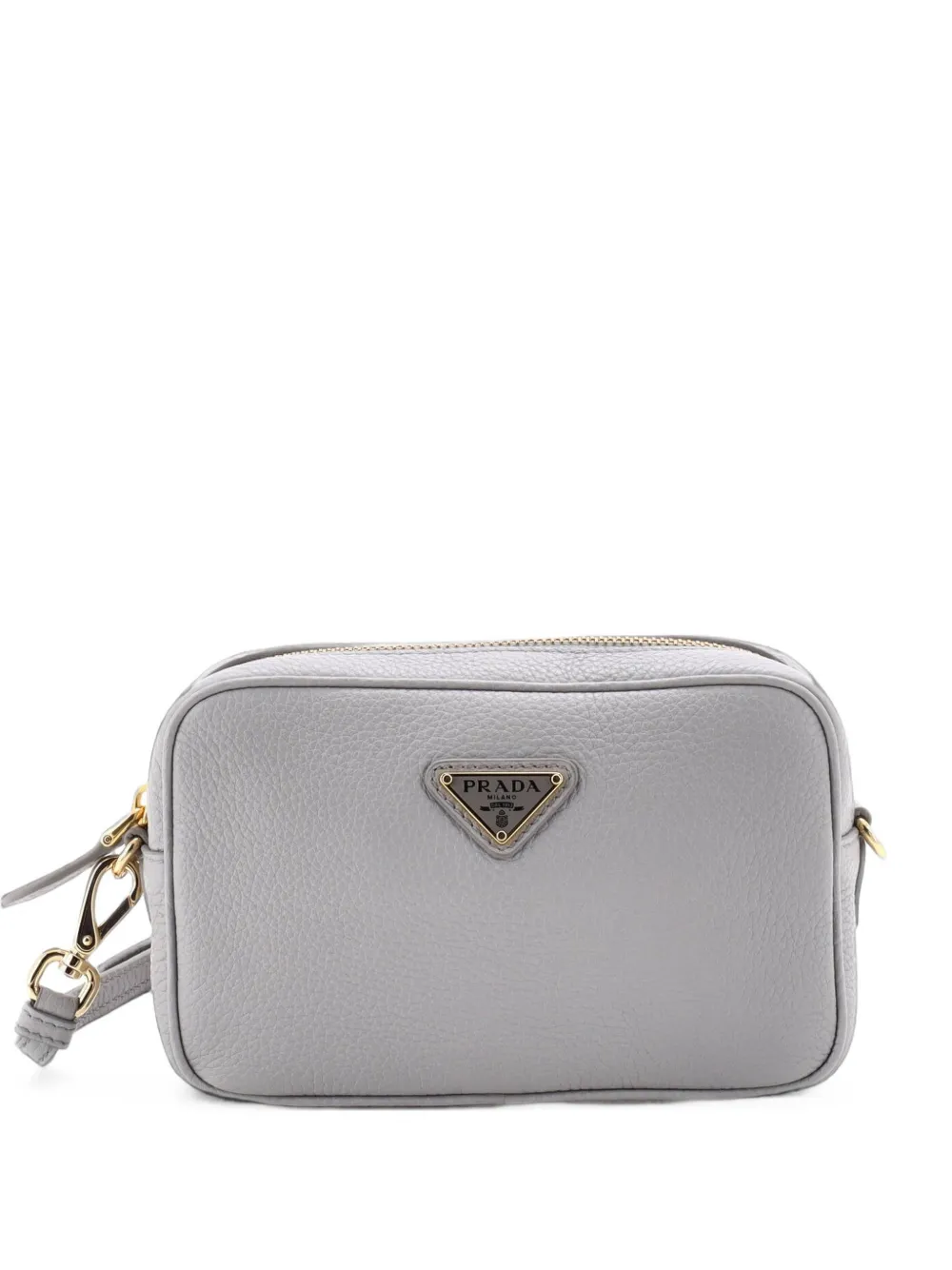 Prada Pre-Owned Camera Bag Vitello Soft Mini crossbody bag - Grigio