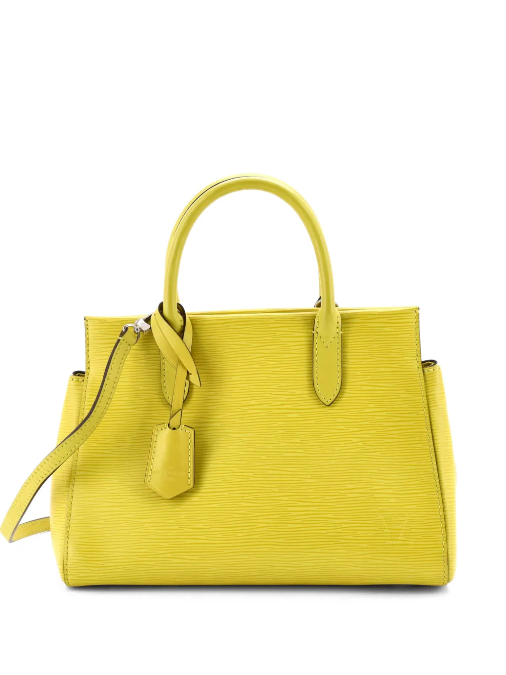Louis Vuitton Pre-Owned Borsa a mano Marly BB in pelle Épi con tracolla - Giallo